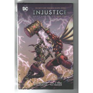 2017 DC Comic Injustice Gods Among Us Year 5 Vol 2 Collectible Hardcover Book